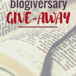Blogiversary Give-Away