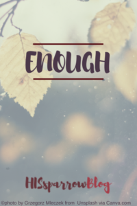 Read more about the article Enough: Contentment with Marriage and God