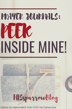 Read more about the article Prayer Journals: Peek Inside Mine