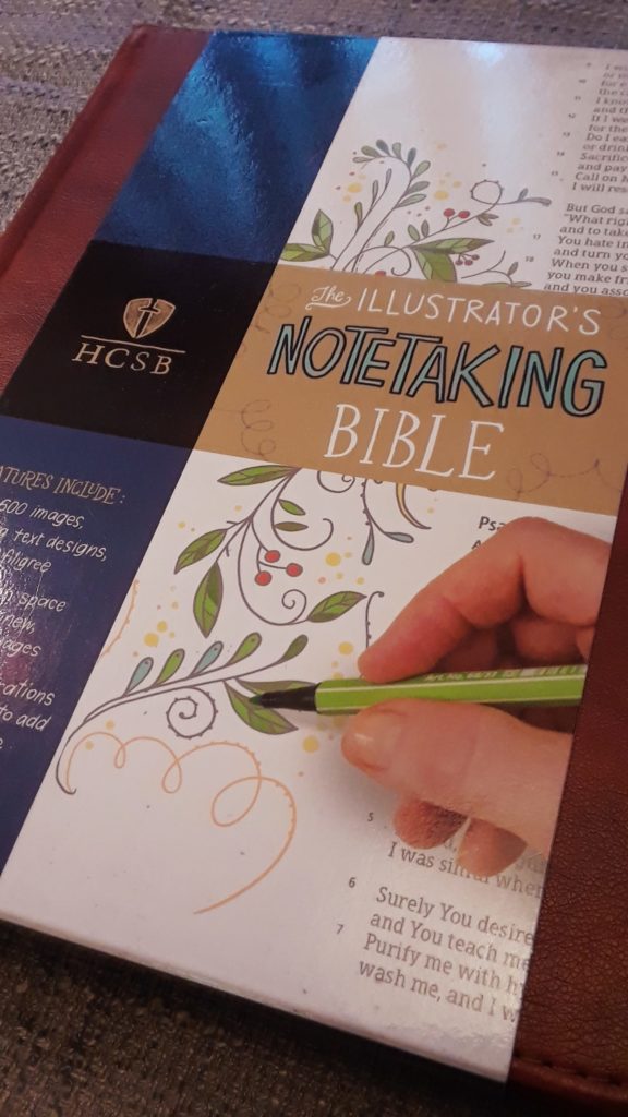 The Illustrator's Note-Taking Bible (HCSB) cover