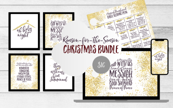 Reason-for-the-Season Christmas Printables Bundle