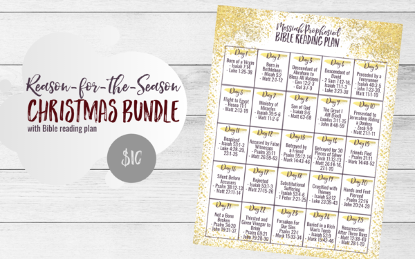 Reason-for-the-Season Christmas Printables Bundle