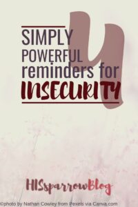 Read more about the article 4 Simply Powerful Reminders for Insecurity