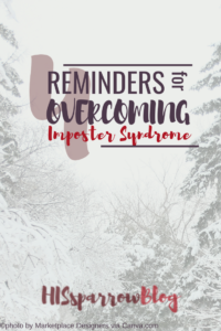 Read more about the article 4 Important Reminders for Overcoming Imposter Syndrome