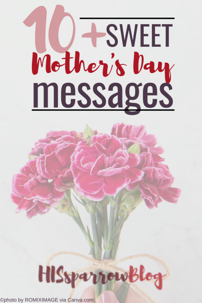 Mother's Day: 10+ Sweet Messages for the Mother in Your Life {+ Free Printable} | HISsparrowBlog