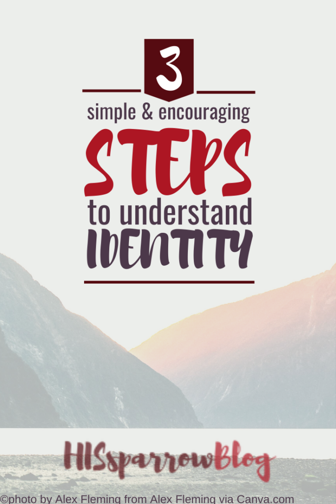 Identity in Christ 3 Simple But Encouraging Steps | HISsparrowBlog