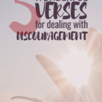 5 Wonderful Verses for Discouragement