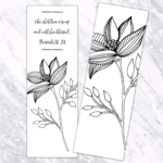 Color-Your-Own Mother’s Day Bookmark