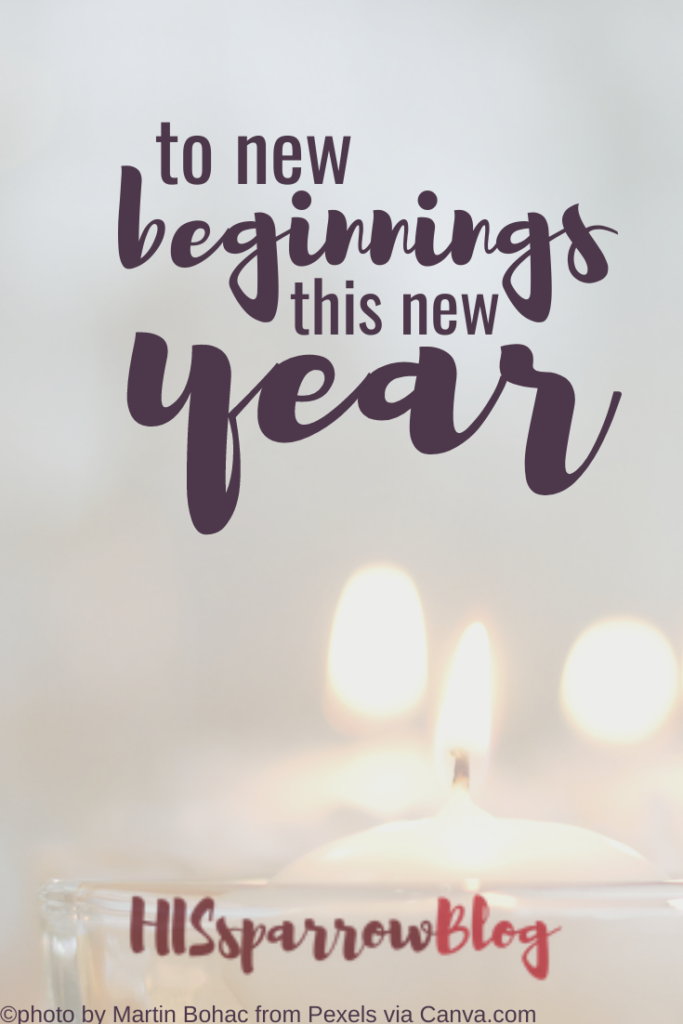 To New Beginnings This New Year | HISsparrowBlog