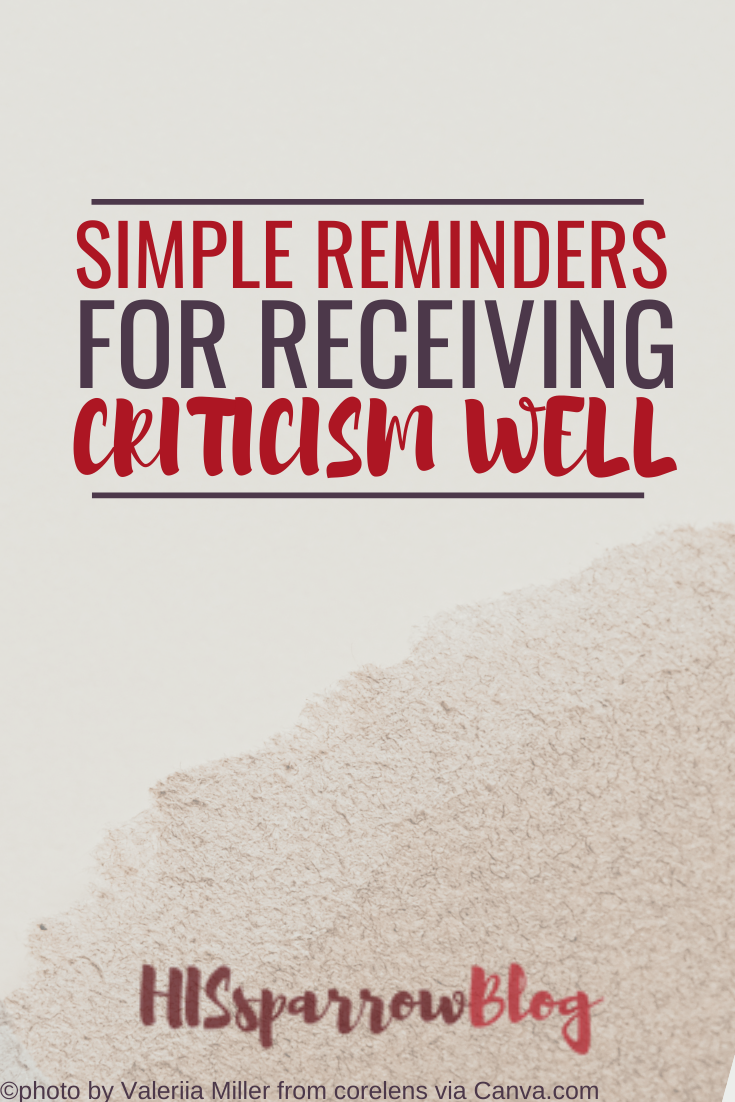 Read more about the article Simple Reminders for Receiving Criticism Well