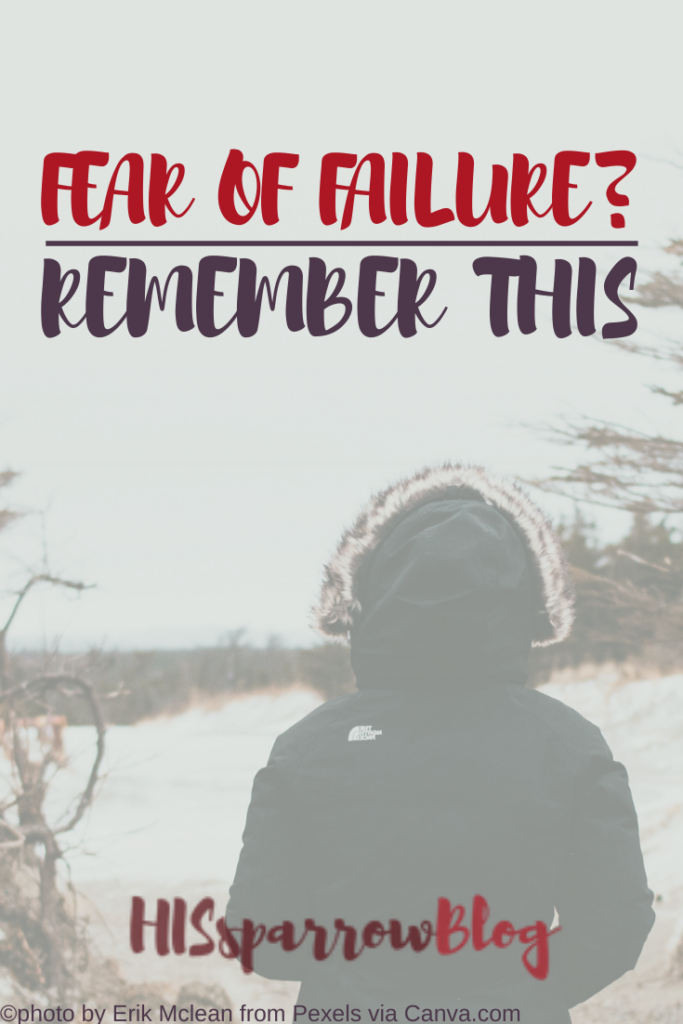 Fear of Failure? Remember This | HISsparrowBlog