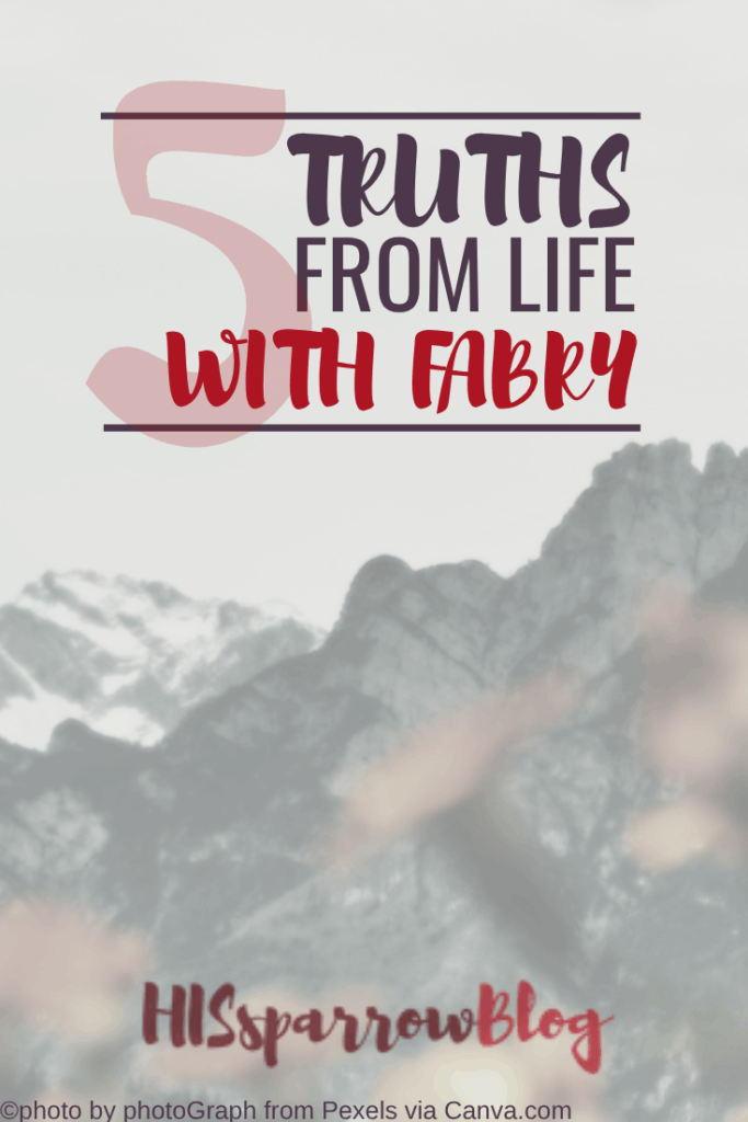 Grace in the Struggle 5 Truths from Life with Fabry | HISsparrowBlog